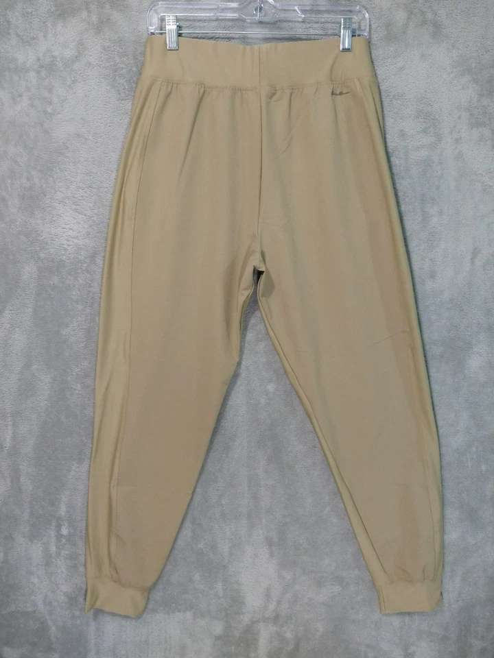 Pantalones Eddie Bauer Para Hombre Medianos Beige Joggers Pierna Cónica Cintura Elástica Elástica Foto 2 de 4