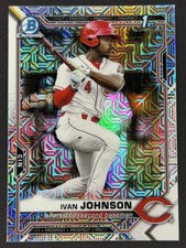 Ivan Johnson 2021 Bowman Chrome Prospects Mojo Refractor - #BCP-149