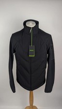 Boss J-Otitnium Mens Water-repellent jacket - Black size uk small Down NEW