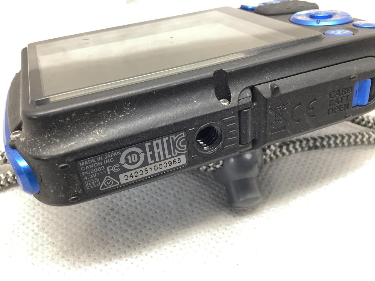 Canon PowerShot D30 ブルー 未使用品 Canon PowerShot D30 12.1MP Digital Camera - Blue for sale online