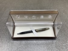 Cross Century II Ballpoint Pen Sterling Silver BlackLacquer New In Box 462WG-5