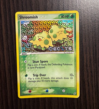 Shroomish 72/107 EX Deoxys Stamped Reverse Holo Vintage Pokemon Card 2005 NM