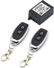 Wireless Automotive Light Switch Remote Control Transmitter Set w/ Receiver