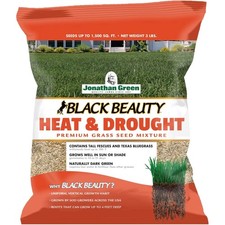Jonathan Green Black Beauty Heat & Drought Resistant Grass Seed Mix, 3 lb