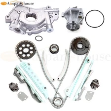 Water Oil Pump Timing Chain Kit for Ford F-150 F-250 Expedition 4.6L V8 SOHC