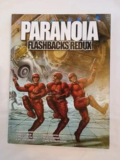 Paranoia Flashbacks Redux Hardcover Tabletop RPG Mongoose Publishing 2011