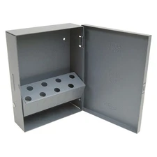 HUOT 10760 Drill Bit Case,Silver and Deming,8pc 18EC42