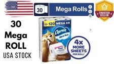 Charmin Ultra Soft Toilet Paper 30 Mega Rolls, 224 Sheets Per Roll