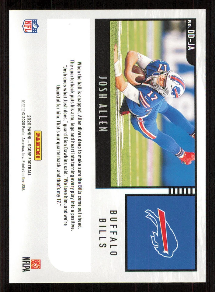 2020 Score Deep Dive #3 Josh Allen - Image 2 of 2