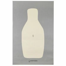 Action Target FBI DEA Center Mass Q Target Gray Ivory 22.5"x34.5" 100 Per Box
