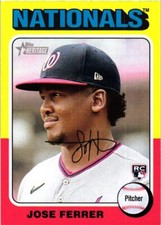 2024 Topps Heritage #423 Jose Ferrer