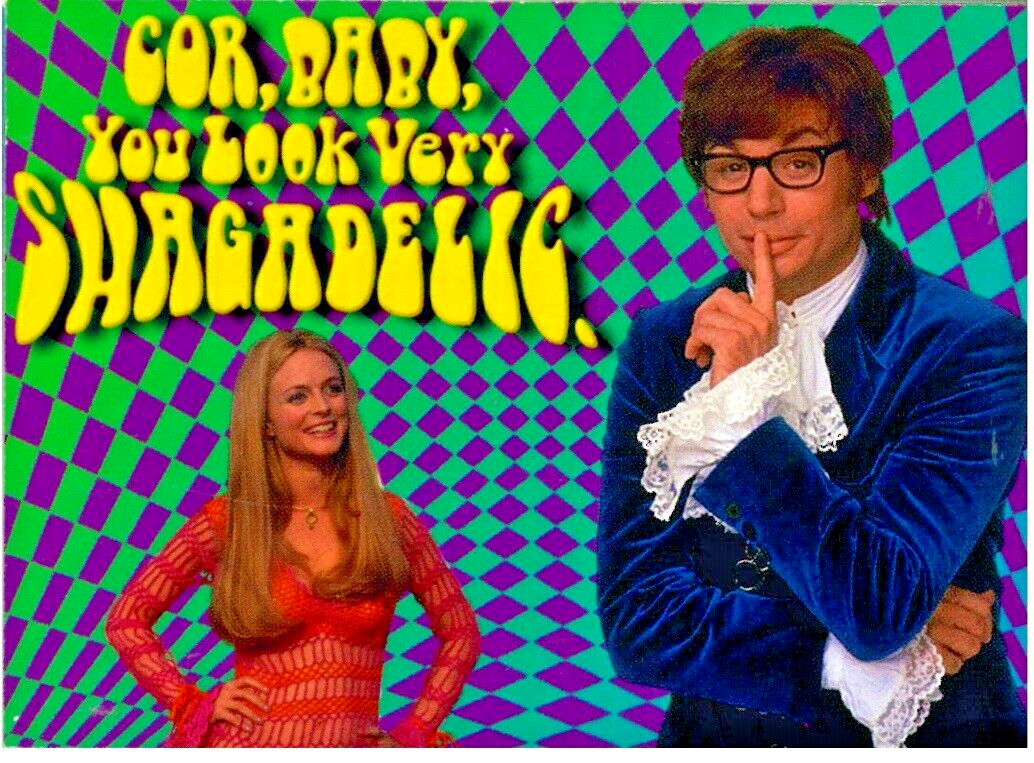 1999 Cornerstone Austin Powers The Spy Who Shagged Me Promo Cards - P2 P3 P4 P5 - Picture 5 of 10