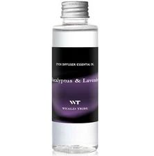 WEALD TRIBE Stick Scent Diffuser Oil Refill | Eucalyptus & Lavender Scent 4 f...