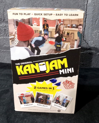 Kan Jam Mini Indoor/Outdoor Mini Disc Family Game Portable Fun to play Sport