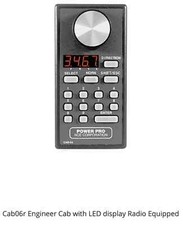 NCE Cab06er Handheld Wireless Cab With LED Readout | New | 1023 | Radio Equipped