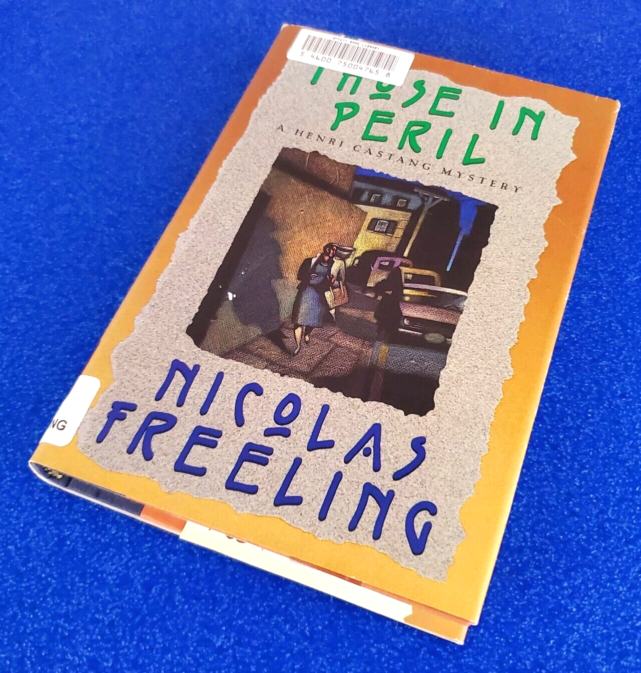 THOSE IN PERIL: A HENRI CASTANG MYSTERY HARDCOVER SUSPENSE THRILLER SHIPS FREE