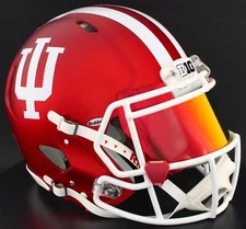 INDIANA HOOSIERS NCAA Riddell Speed Full Size REPLICA Football Helmet