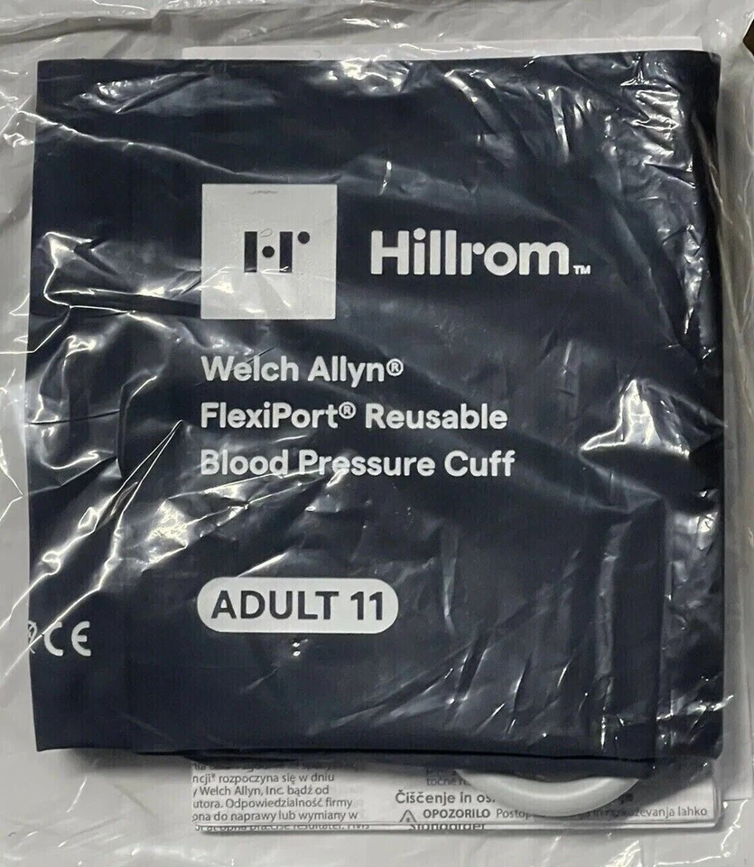 Welch Allyn Flexiport Reusable Adult Size 11 Blood Pressure Cuff 25-34cm Hillrom