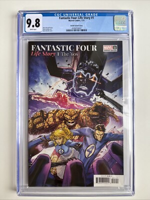 Fantastic Four: Life Story #1 CGC 9.8   Booth Variant   New MCU Movie