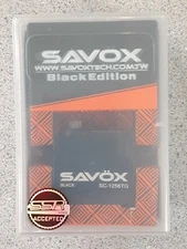 Savox SC-1256TG Black Edition Standard Digital High Torque Titanium Gear Servo