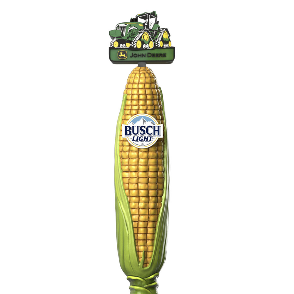 John Deere Busch Light Tractor For The Farmers CORN Cob Beer Tap Handle