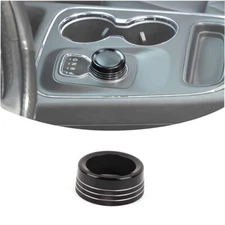 Gear Shift Switch Control Knob Trim For Dodge Ram Durango 13-17Black Accessories