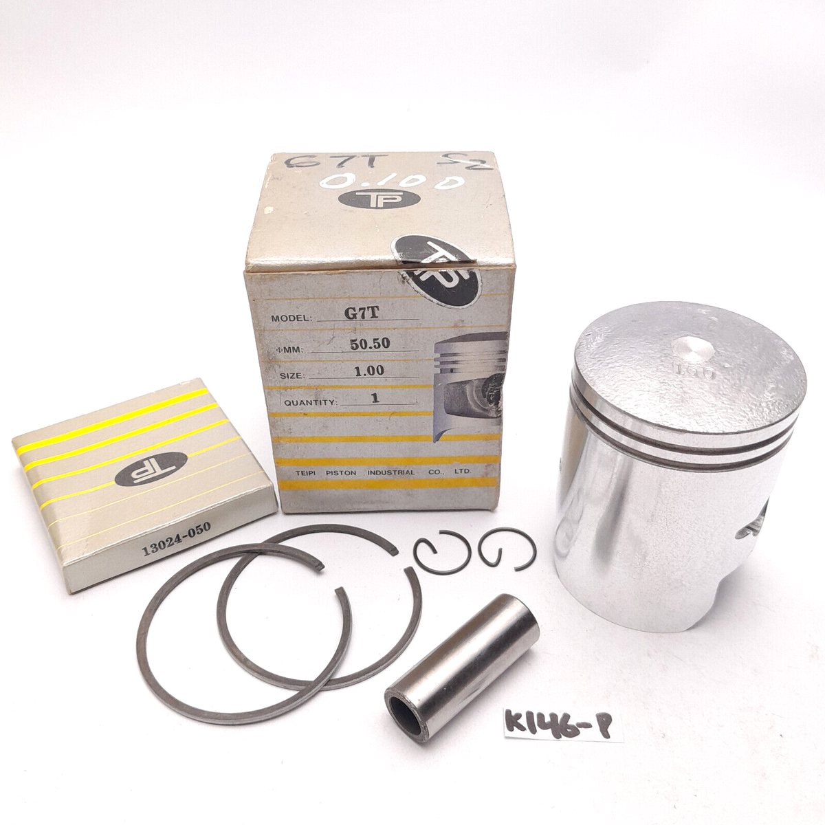 新品YAMAHAシールド Kawasaki G7 G7T G7E Piston + Pin + Ring + Clip OS 1.00 NOS | eBay