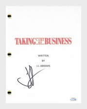 JJ Abrams Signed Autographed Taking Care of Business Script Screenplay ACOA COA