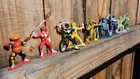 VINTAGE Power Rangers Cake Toppers Mini Figures 90s Evil Villlains 8pc