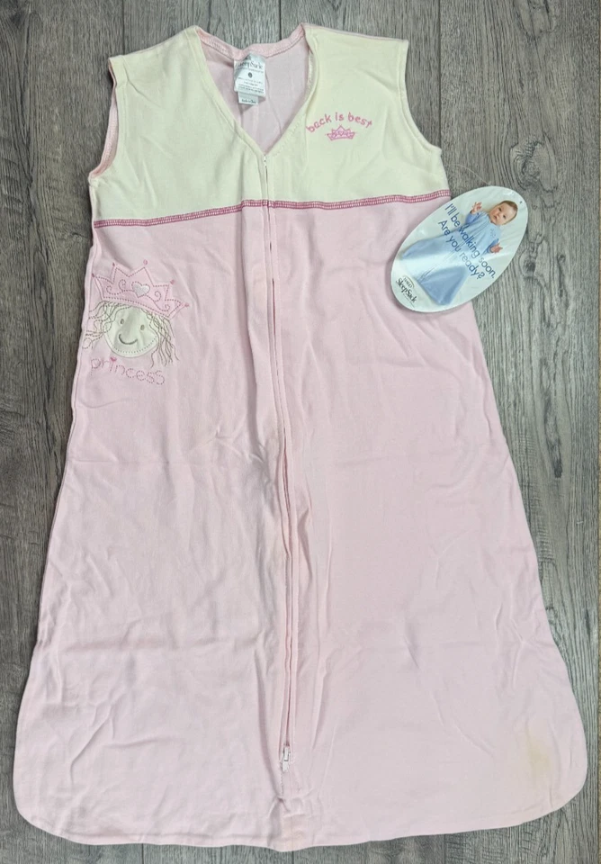 Roupas para bebê menina novo saco de dormir Halo L bolsa de dormir princesa - Imagem 2 de 4