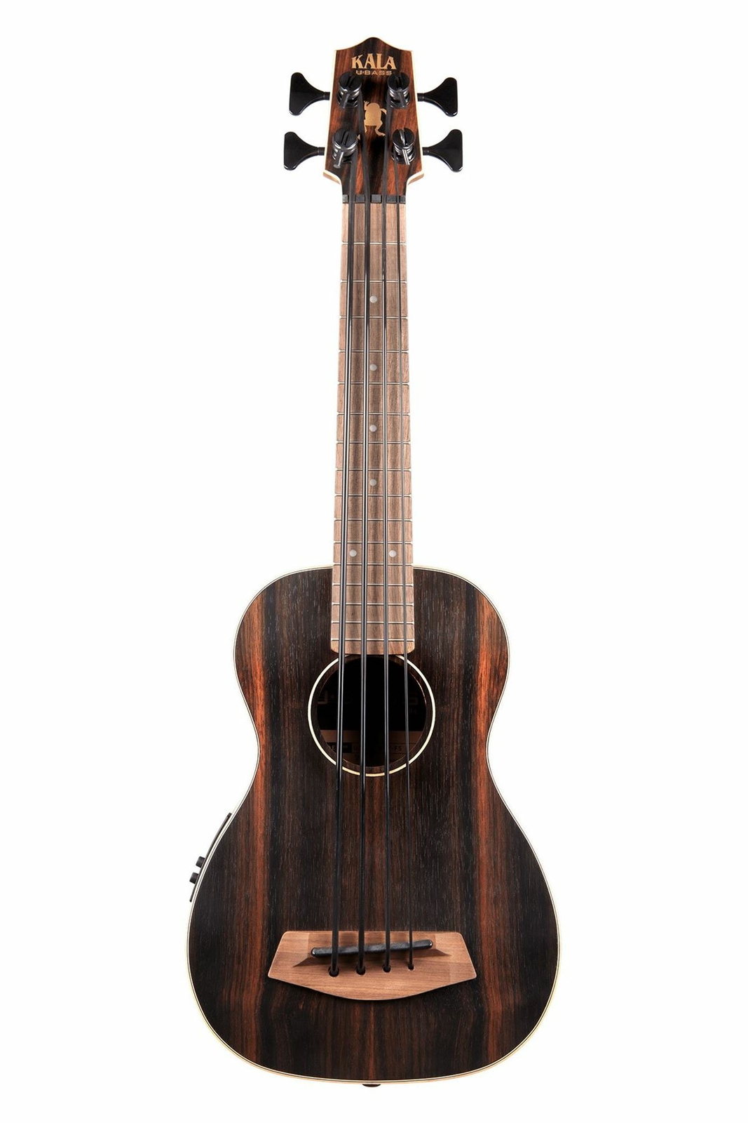 Kala UBASS-EBY-FS STRIPED EBONY FRETTED ACOUSTIC-ELECTRIC U•BASS Kala UBASS-EBY-FS STRIPED EBONY FRETTED ACOUSTIC-ELECTRIC U•BASS