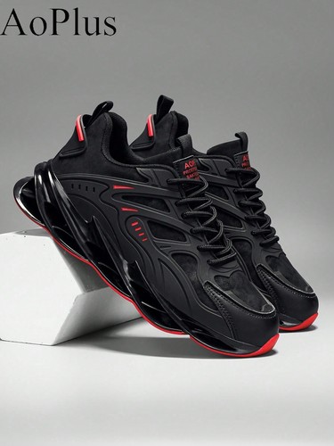 Fashionable Shock-Absorbing Casual Sports Shoes,Blade Sole,Breathable Mesh Upper - Picture 6 of 13