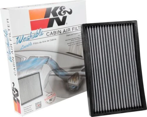 Filtro de aire de cabina K&N VF3018 para Chevrolet Corvette 2008-2018 6,2 L V8 gasolina Foto 4 de 4
