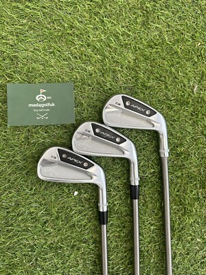 Callaway Apex Cb 24 Eisen 4-6 Eisen / Stahlfaser I80 Stiff Flex Schäfte
