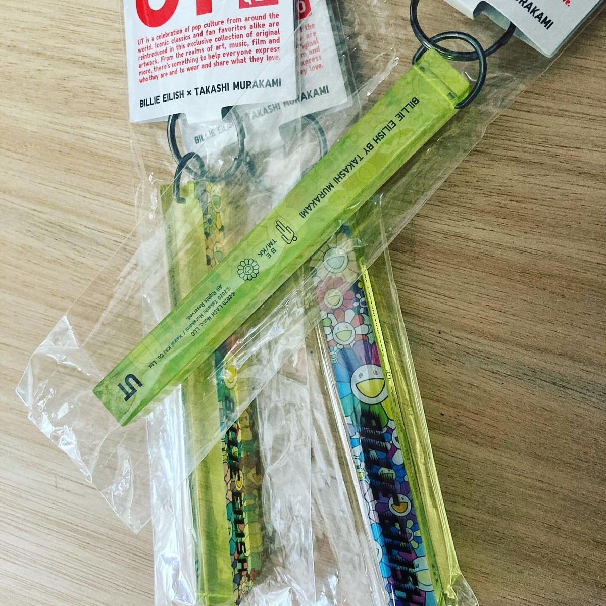 ミュージシャン Billie Eilish / Tour goods keycain ミュージシャン Billie Eilish / Tour goods keycain Billie