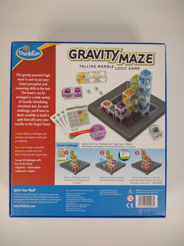 Thinkfun Gravity Maze Marble Run Game STEM Brain Game Award TOTY 2015 * - Picture 4 of 8