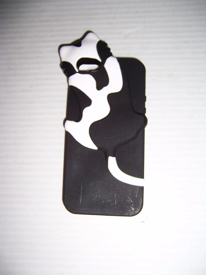 Claire's Black & White Kitty Cat Rubber Case iPhone 5 NEW! - Изображение 3 из 4