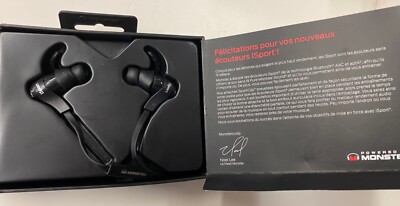 Monster iSport 128660-00 BLACK | eBay