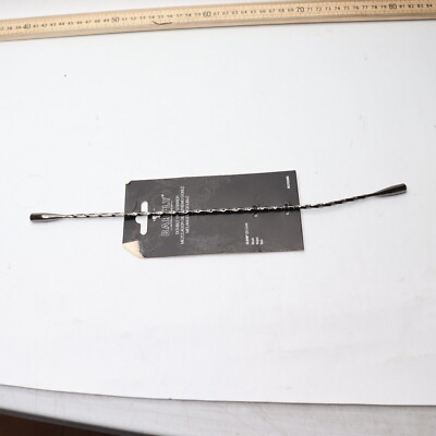 Barfly Bar Spoon Gun Metal Black 13-3/16'' M37020BK