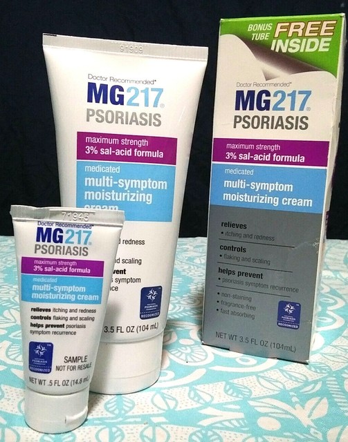 MG217 Psoriasis MOISTURIZING CREAM (3 salicylic acid medicated lotion