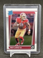 2021 Panini Donruss Optic Trey Lance Base Rated Rookie