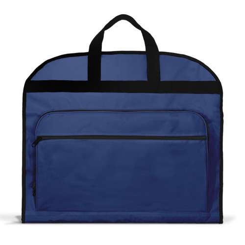 DALIX 39" Business Garment Bag Clothing Suits Dresses Cover Foldable Blue Black - Picture 44 of 71