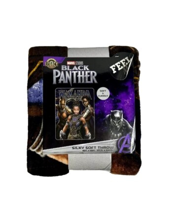 Marvel Studios Black Panther Silky Soft Throw 46