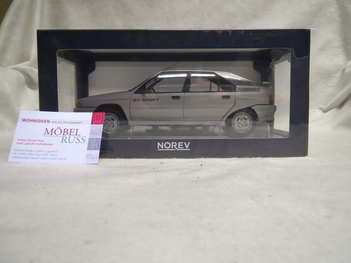 Citroën BX Sport 1985 Silber Silver Norev 1:18 181691 Limited Edition