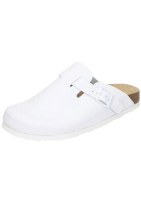 Dr. Brinkmann Pantoletten Clogs Leder Hausschuhe weiß 603010-3 36 - 48 Neu9