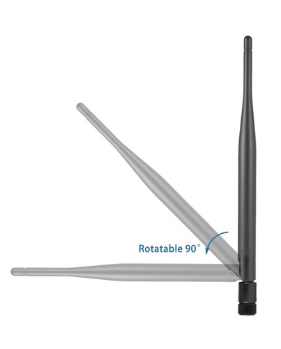 2PCS 4G LTE Antenne Cellulaire 5dBi RP-SMA Mâle Antenne Compatible avec 4G LT... - Photo 2/6