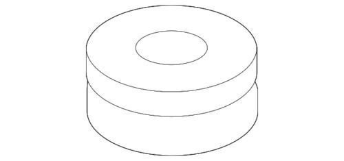 Aislante inferior para Land Rover Range Rover Discovery Defender 110/90 (N/P 572312)