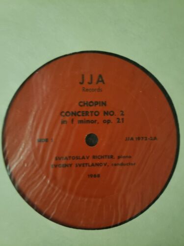 Chopin Concerto N°2. Richter, Svetlanov. LP vinyle - Photo 1/4