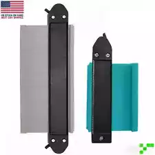 2 Pack Contour Gauge Profile Tool (5 inch+10 inch) Adjustable Lock