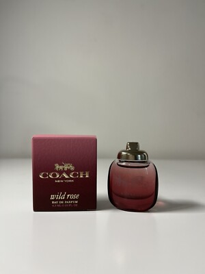 COACH WILD ROSE EAU DE PARFUM MINI BOTTLE SPLASH 4.5 ML / 0.15 FL